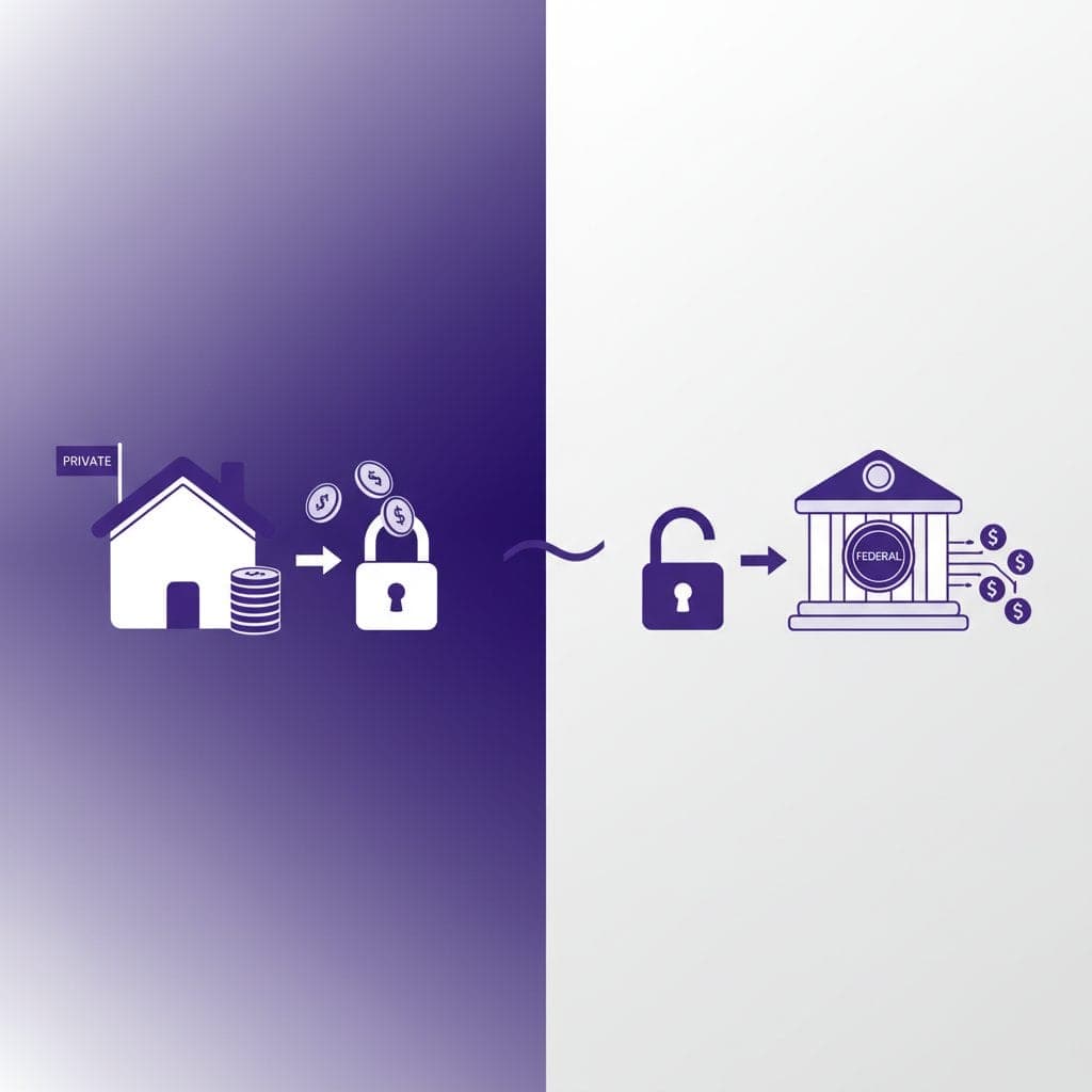 Private vs federal loans